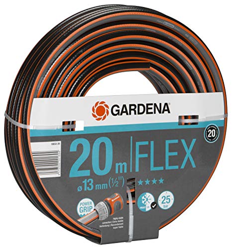 Gardena Comfort 18033-20 - Tubo Flex, 9 X 9, 13 Mm, 1/2'', 20 M, Senza Componenti
