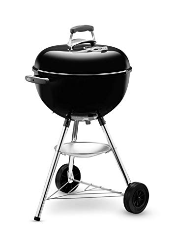 Weber 1231004 Barbecue A Carbonella Bar-B-Kettle, Automobile, Rotondo, 47 Cm, Nero