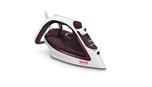 Tefal Fv5714 - Ferro Da Stiro A Vapore, Colore: Bianco/Bordeaux