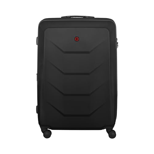 Wenger Prymo Large Bagagli, Nero - Spazioso & Affidabile, Ruote Rotolanti Liscia, Nero, Taglia Unica, Affari