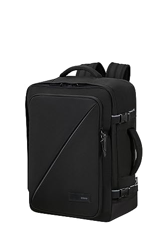 American Tourister Take2Cabin - Borsa A Mano Easyjet 36 X 20 X 45 Cm, 38.5 L, 0.70 Kg, Bagaglio A Mano, Zaino Da Aereo M Underseater, Nero