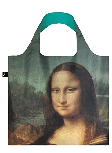 Loqi Museum Leonardo Da Vinci Mona Lisa, 1503 Einkaufstasche Tote Viaggio, 50 Cm, Multicolore (Mona Lisa)