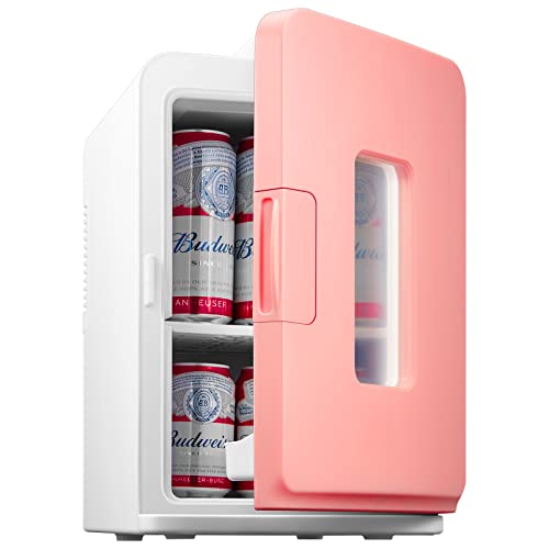 Northclan Mini Frigo Da 15 Litri, Piccolo Frigorifero Portatile Con Funzione Di Raffreddamento E Riscaldamento, Per Casa, Camera Da Letto, Ufficio E V