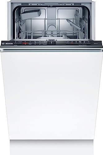 Bosch Hausgeräte Spv2Hkx41E Serie 2 Lavastoviglie Integrata/A+/45 Cm/220 Kwh/Anno/9 Mgd/Silence/Infolight/Extra Dry/Vario Posate/Home Connect, Bianco,