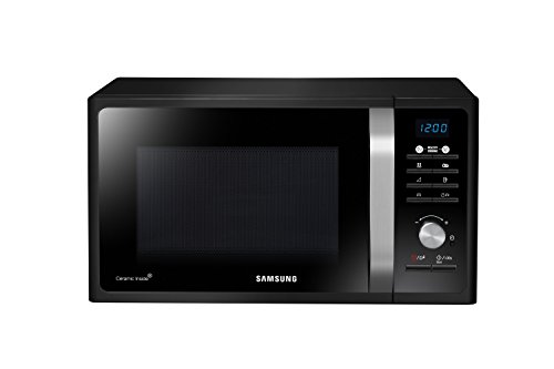 Samsung Mg23F301Tck/Et Forno A Microonde Grill A Libera Installazione Healthy Cooking, Microonde + Grill 800 W + 1200 W, 23 L, Nero, 48.9 X 27.5 X 39.