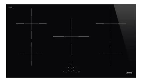 Smeg Si2951D, Piano Cottura A Induzione Universale, Black Glass