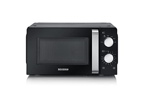 Severin Microonde Solo, Forno A Microonde Per Scongelare E Riscaldare, Forno A Microonde Con Piatto Girevole Per Una Distribuzione Uniforme Del Calore