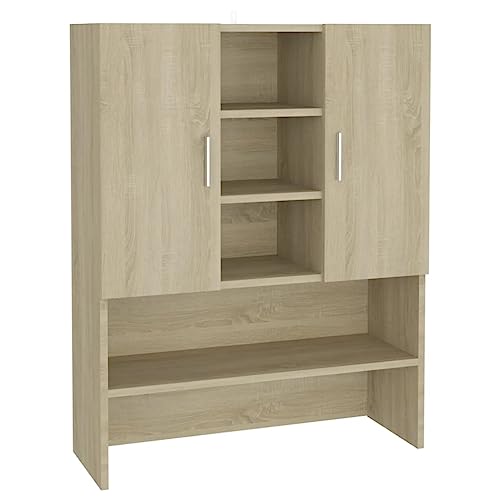 Lavatrice 70,5X25,5X90 Cm Sonoma Color Rovere