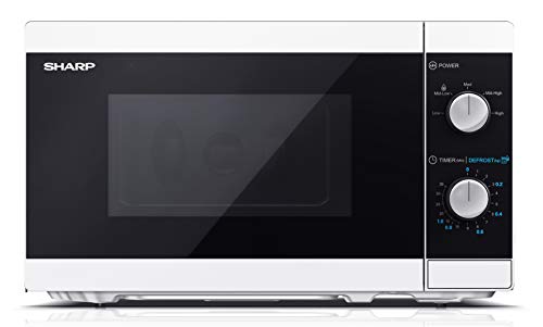 Sharp Yc-Ms01Ew - Forno A Microonde Singolo, 20 Litri