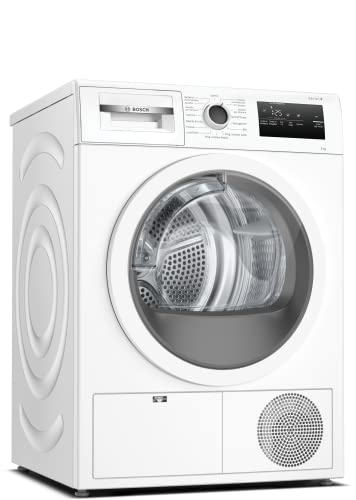Bosch Wth85V08Ii Serie 4, Asciugatrice A Pompa Di Calore, Capacità 8 Kg, Easyclean, Auto Dry, Programma Rapido