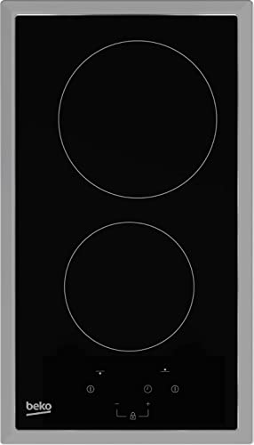 Beko Hdmc 32400 Tx Hob Stainless Steel Built-In Ceramic 2 Zone(S)