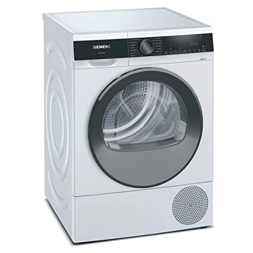 Siemens Wq33G2D40 Iq500 - Asciugatrice A Pompa Di Calore, 8 Kg, Tecnologia Autodry, Asciugatura Delicata E Precisa, Programma Super40, Sistema A Tambu