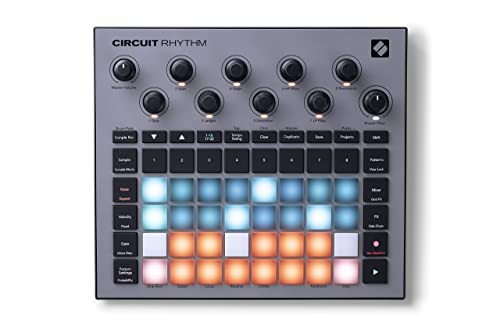 Novation Circuit Rhythm: Campionatore E Groovebox Con Otto Tracce Campione Per Creare Ed Eseguire Beat.