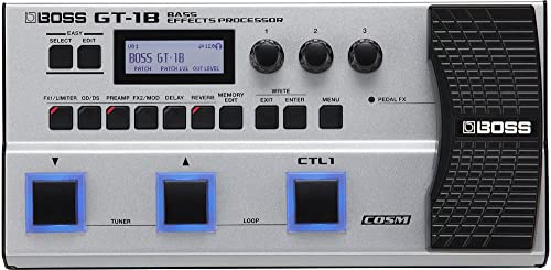 Boss Gt-1B Processore Effetti Per Il Basso, Generatore Sonoro Boss Di Alta Qualità Ottimizzato Per Il Basso