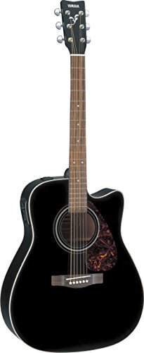 Yamaha Fx370C Cutaway Chitarra Elettroacustica, Nero