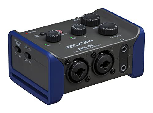 Zoom - Ams-24 - Interfaccia Audio Per Registrazione E Streaming
