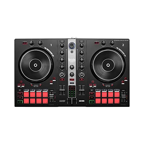 Hercules Djcontrol Inpulse 300 Mk2, Postazione Dj Usb, 2 Banchi Con 16 Pad E Scheda Audio Integrata