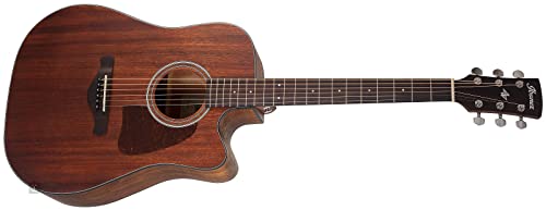 Ibanez Aw54 Ce Opn Open Pore Natural - Dreadnought