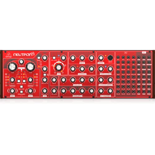 Behringer Neutron Sintetizzatore Parafonico Analogico E Semi-Modulare Con Doppio 3340 Vco, Vcf Multimodale, 2 Adsr, Ritardo Bbd E Circuito Overdrive I