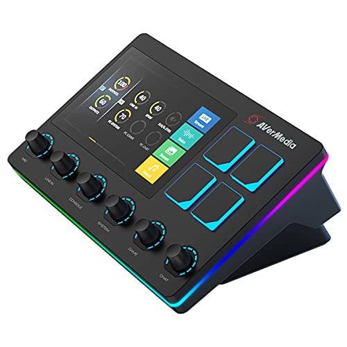 Avermedia Ax310 Audio Mixer 3 Channels 10-20000 Hz Black