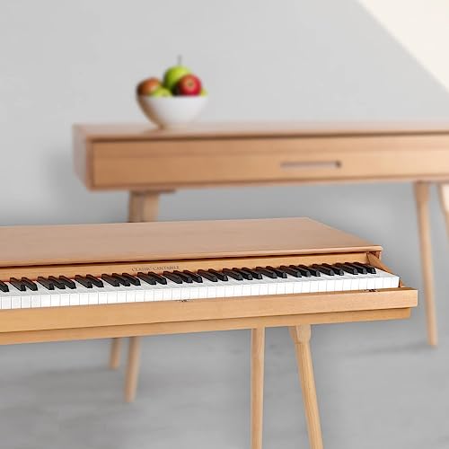 Classic Cantabile Dp-730 Ok - Pianoforte Digitale 88 Tasti Pesati Tastiera Ponderati Azione Del Martello - Tavolo Con Pianoforte Elettrice Incorporato