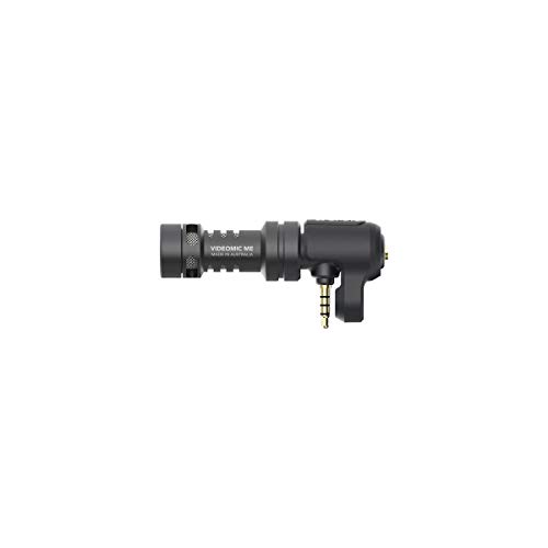 Røde Videomic Me Microfono Direzionale Compatto Per Smartphone Con Connettore Trrs 3,5 Mm Per Produzione Cinematografica Mobile E Creazione Di Contenu