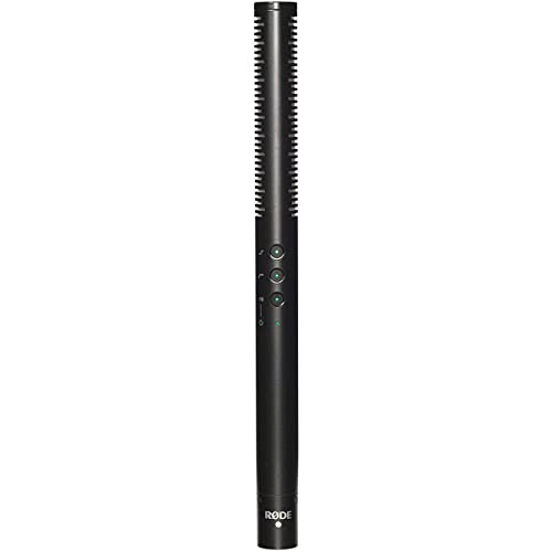 Røde Ntg4+ Microfono A Condensatore Supercardioide Dual-Powered Versatile Con Boost Ad Alta Frequenza Commutabile, Filtro Passa-Alto E Pad Per Registr