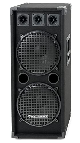 Mcgrey Dj-2222 Altoparlante Disco Dj-Box, 1000 W