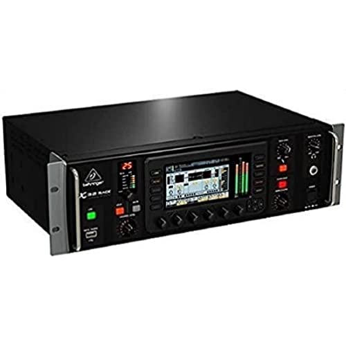 Behringer X32 Rack Mixer Rack Digitale A 40 Ingressi, 25 Bus Con 16 Preamplificatori Midas Programmabili, Interfaccia Audio Usb E Telecomando Per Ipad