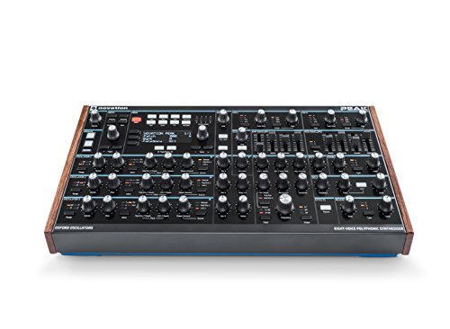 Novation, Sintetizzatore Con Supporto, Pannello A 8 Voci Polifoniche Da Desktop