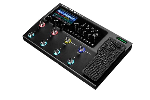 Valeton Gp-200 - Modellazione Hd Interfaccia Audio Multieffetto E Usb, Nero