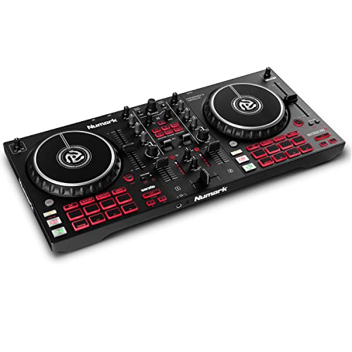 Numark Mixtrack Pro Fx – Console Dj A 2 Decks Per Serato Dj Con Mixer Dj, Scheda Audio Integrata, Jog Wheel Capacitive E Palette Fx