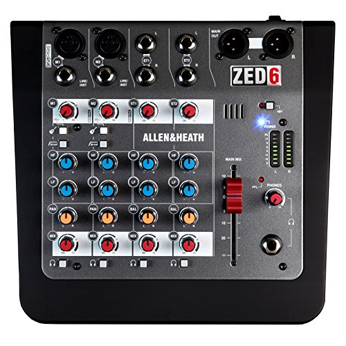 Allen & Heath Zed-6 - Mixer Analogico