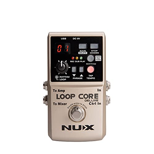 Nux Looper Pedal & Drum Machine + Pedaliera A 2 Vie