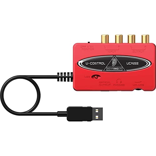 Best Price Square Interface, Usb/Audio, Uca222 Bpsca Uca222 - Cs19457 Di Behringer