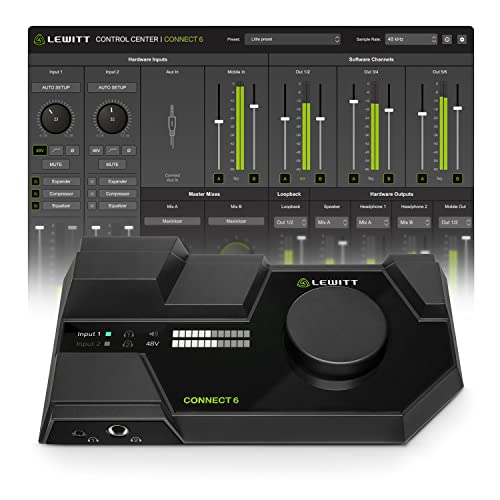 Lewitt Connect 6 Usb-C Audio Interface