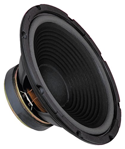 Monacor Sp 300P Subwoofers, 100 W, 8 Ohm, Polkernbohrung, 30,48 Cm (12 Pollici), 310 Mm Nero
