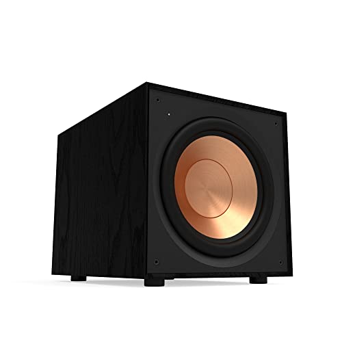 Klipsch R-101Sw Black - Subwoofer Attivo Da 10 Pollici Di Colore Nero Amplificatore Digitale 150 W/300 W