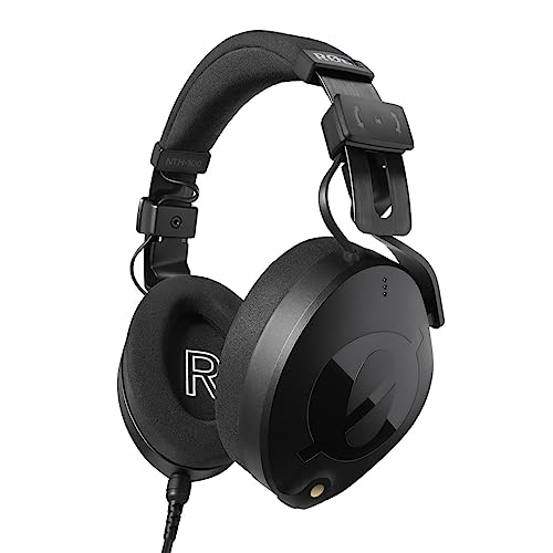 Røde Nth-100 Cuffia Over- Ear Professionale Per La Creazione Di Contenuti, Produzione Musicale , Content Creation, Mixing E Audio Editing, Podcasting,