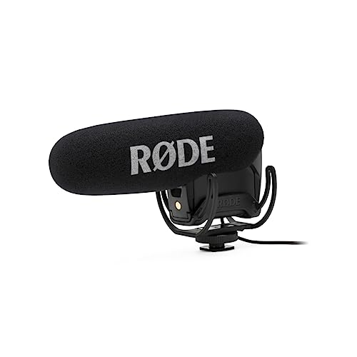 Røde Videomic Pro Microfono Shotgun Professionale On-Camera Con Filtro Passa-Alto E Pad Per Produzione Cinematografica, Creazione Di Contenuti E Regis