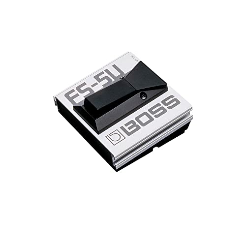 Boss Fs-5U Interruttore A Pedale Tipo Unlatch, Argento, Interruttore A Pedale Momeneo "Unlatch"