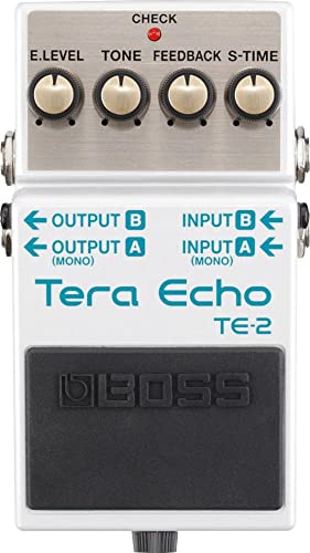 Boss Te-2 Pedale Tera Echo Con Multi-Dimensional Processing (Mdp)