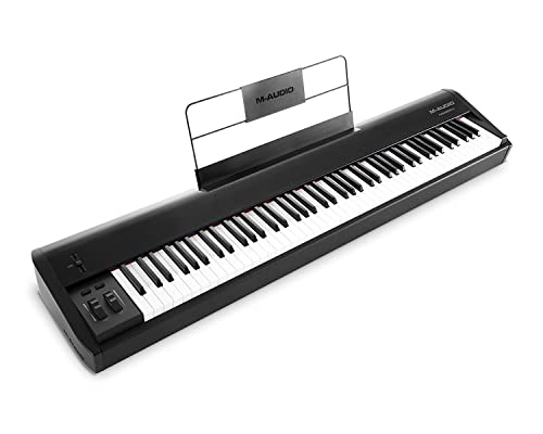 M-Audio Hammer 88 - Pianoforte, Tastiera Midi Controller Usb Con 88 Tasti Pesati Ad Azione Martello + Pacchetto Di Software Professionali