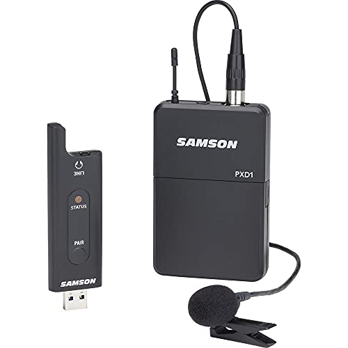 Samson - Xpd2 Presentation - Lavalier Usb Digital Wireless System - 2.4 Ghz - Sistema Microfonico Completo