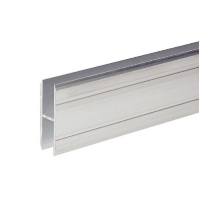 6127 Alluminio Profilo H-Borde 10 Mm Como Una Estensione Per Grandi Superfici