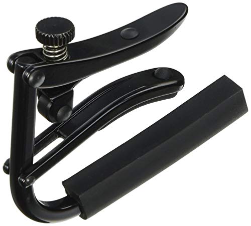 Shubb C1K Capodastre Noir Chrome Acoustique/Electrique