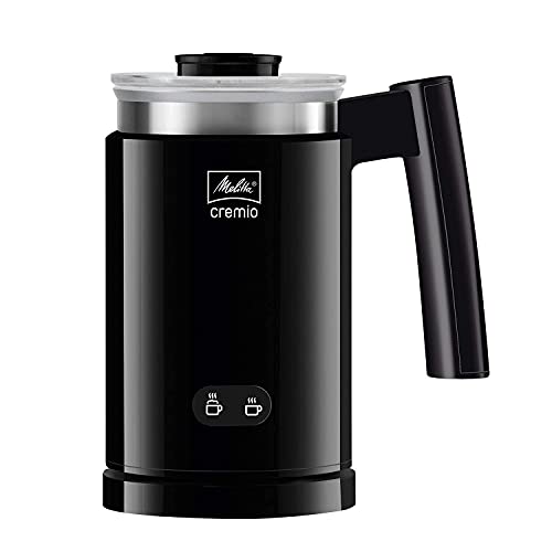Melitta Montalatte, Per Latte Caldo O Freddo, (Latte Macchiato, Cappuccino, Latte Caldo), Cremio Ii, Nero, 101402