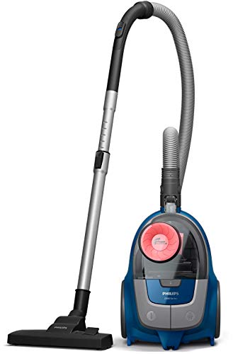 Philips Sin Bolsa 2000 Series 2123 Vacuum Cleaner, Nylon, Multicoloured, 850 W, 1 Litre, 44 Decibels 8710103925286