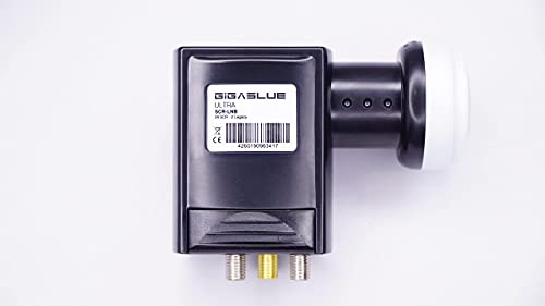 Gigablue Ultra Unicable Scr-Lnb / 24 Scr - 2 Legacy Uhd 4K, Multifeed, Con Protezione Dalle Intemperie (24 Partecipanti + 2 Partecipanti)
