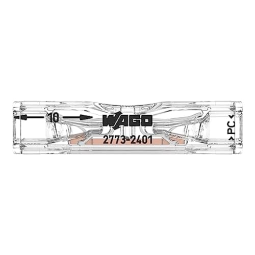 Wago® Connettori A Innesto; Per Conduttori A Filo Singolo E Multifilo; Max. 4 Mm²; 2 Conduttori (100 Pezzi)